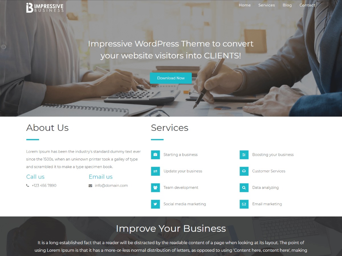 Business wordpress. WORDPRESS. Impressive impressing разница.