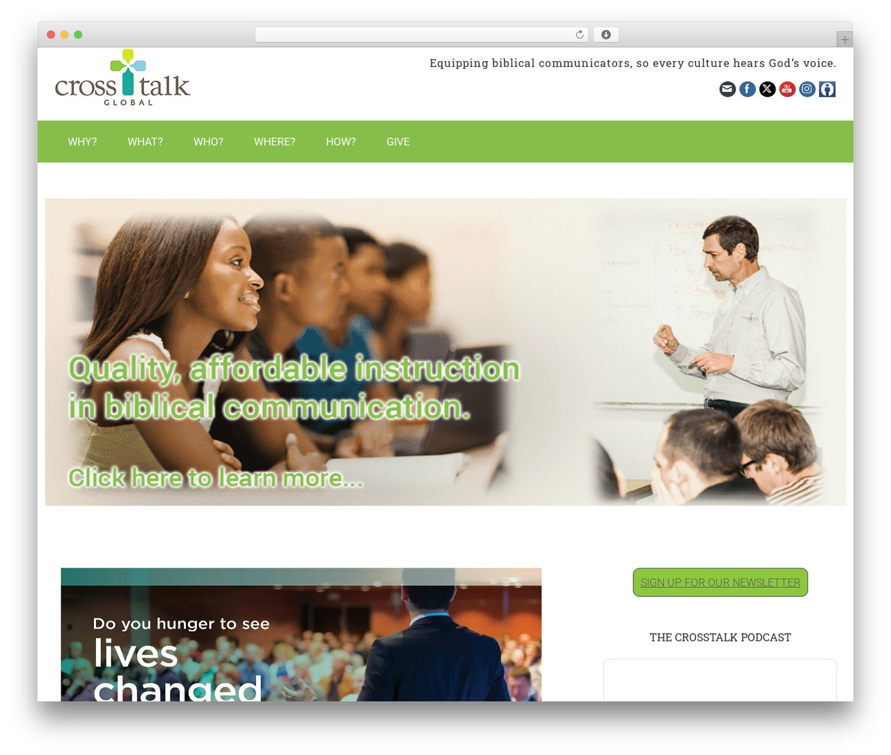 Minimum Pro Theme WordPress theme - crosstalkglobal.org
