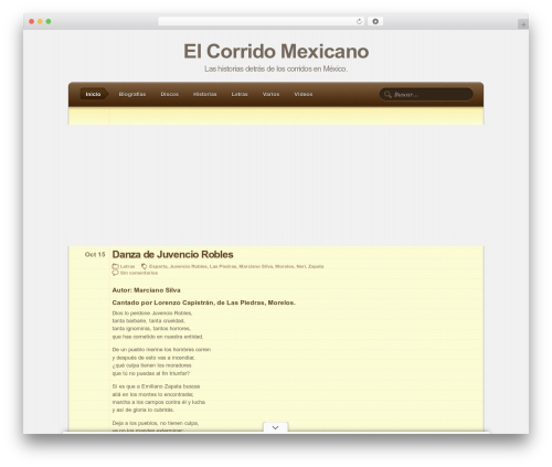 Notepad Theme theme WordPress - corridomexicano.com