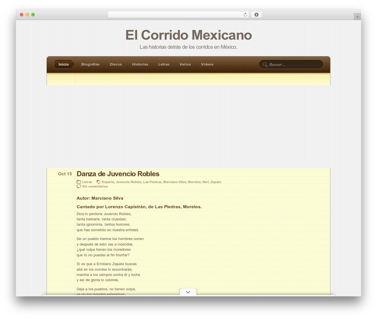 Notepad Theme theme WordPress - corridomexicano.com