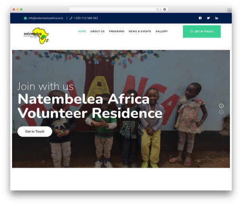 Poora elementor WordPress plugin - natembeleaafrica.or.tz