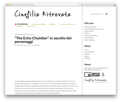 Q Theme WordPress theme - cinefiliaritrovata.it
