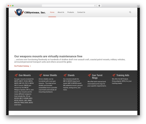 Souffle WordPress theme - crsystemsinc.net