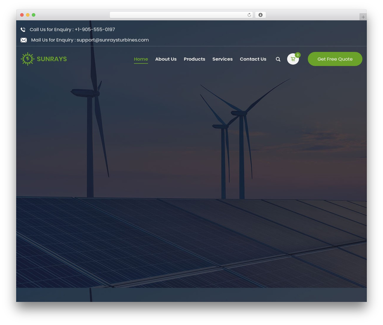 sunrays WordPress theme - sunraysturbines.com sunrays WordPress theme - sunraysturbines.com