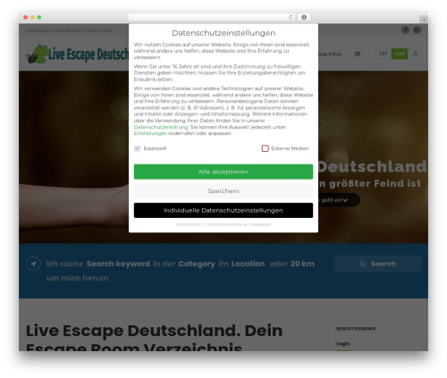 Ait advanced search WordPress plugin - live-escape-deutschland.de