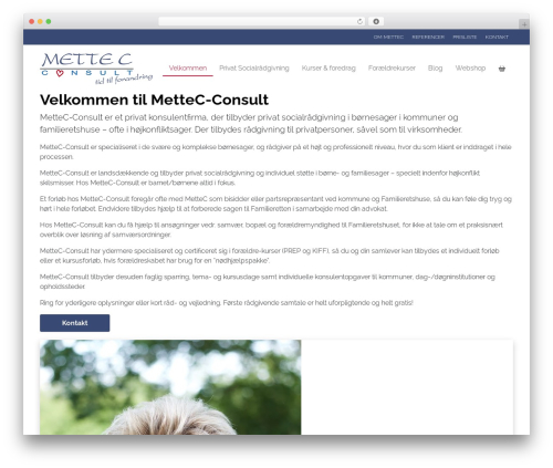 Theme WordPress Brandweb - mettec-consult.dk