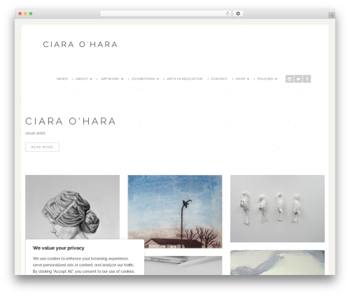 WordPress theme Quantum - ciaraohara.com