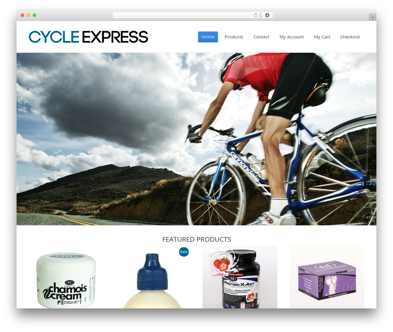 WordPress theme The7 - cycleexpress.co.za