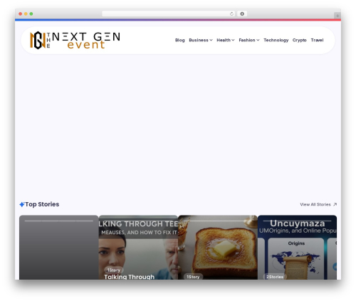 Blogsy WordPress page theme - thenextgenevent.com Blogsy WordPress page theme - thenextgenevent.com