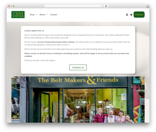 Woocommerce tylbynatwest payment WordPress plugin - thebeltmakers.com