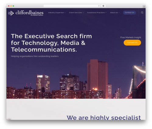 Dylan WP WordPress theme - cliffordbaines.com