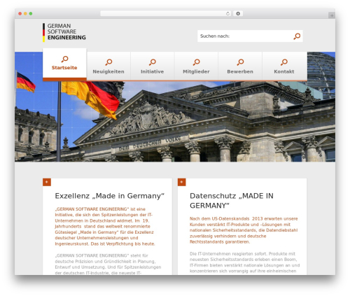 German Software Engineering premium WordPress theme - german-software.de