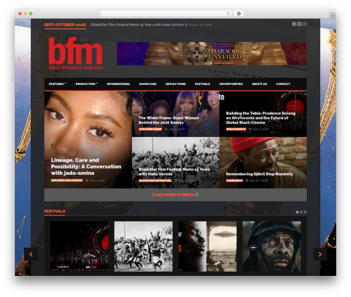 Goliath theme WordPress - bfmmag.com