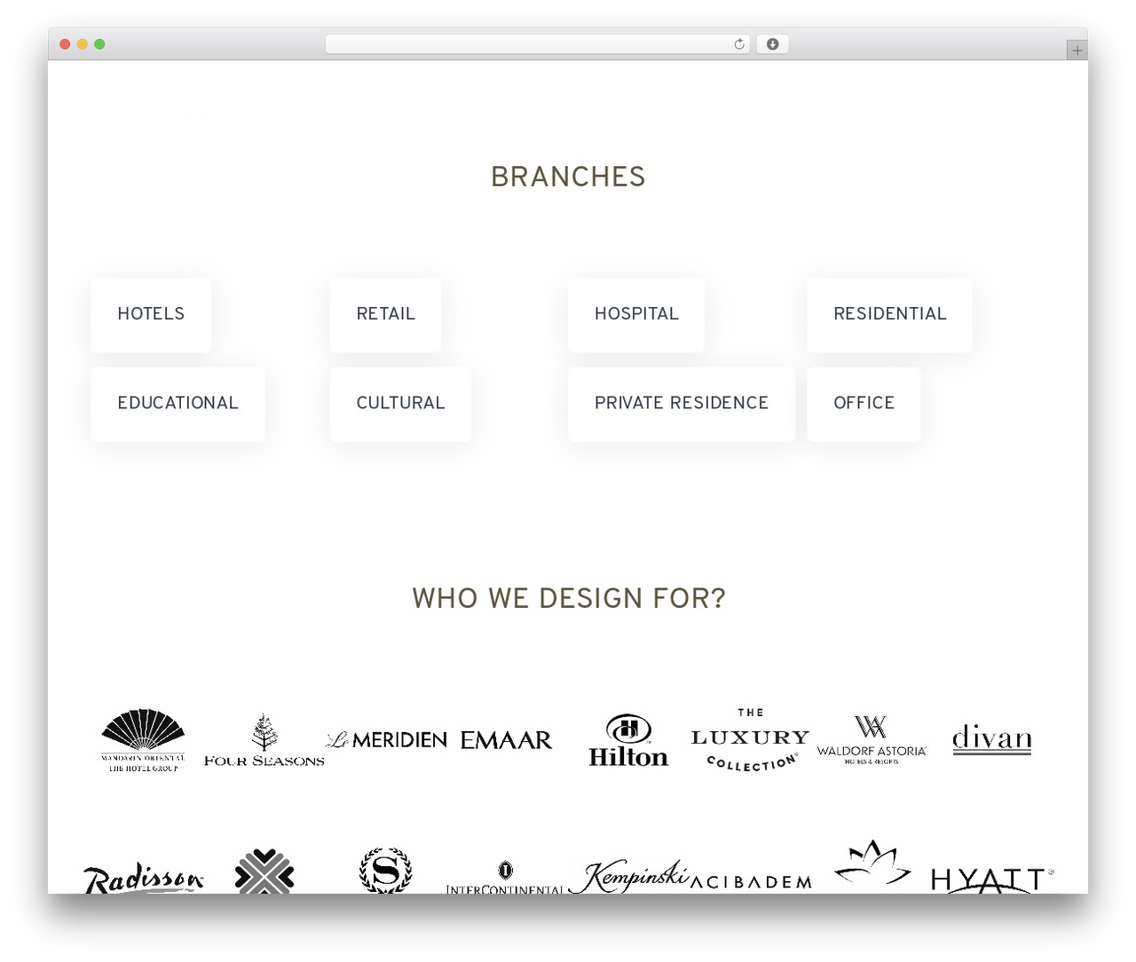 Sandbox theme WordPress - metexdesign.com