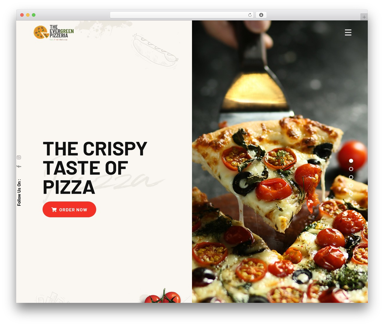 Theme WordPress Panpie Child Theme - evergreenpizzeria.ca