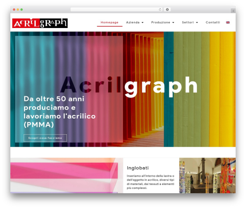 WordPress theme Hello Elementor - acrilgraph.com