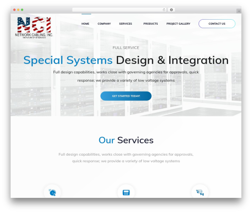 WP theme NetWork Cabling - networkcablinginc.com