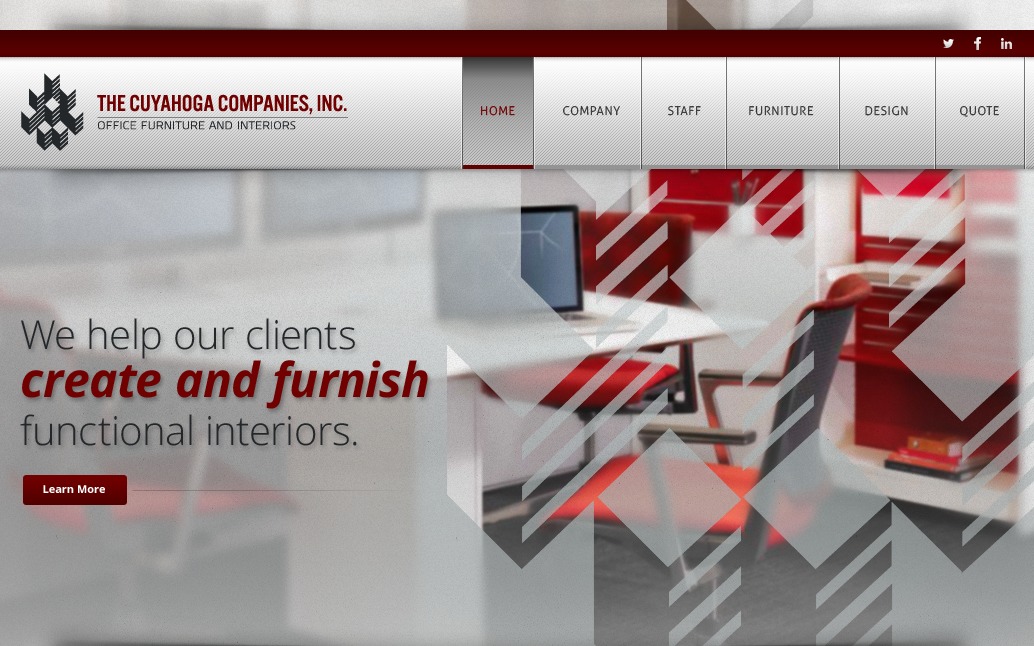 Cuyahoga company WordPress theme Cuyahoga company WordPress theme