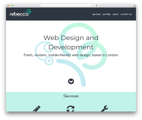 MultiPurpose WordPress theme - rebeccawebdesign.com