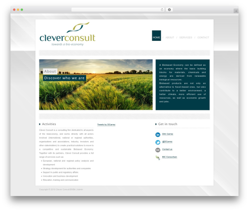 Subpage navigation WordPress plugin - cleverconsult.eu