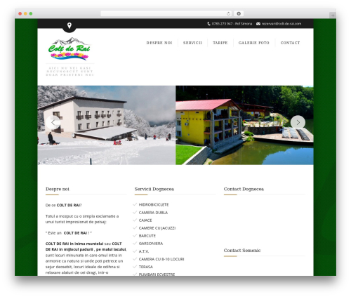 Soho Hotel WordPress theme - colt-de-rai.com