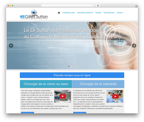 Theme WordPress Perspective - chirurgie-yeux-paris.fr