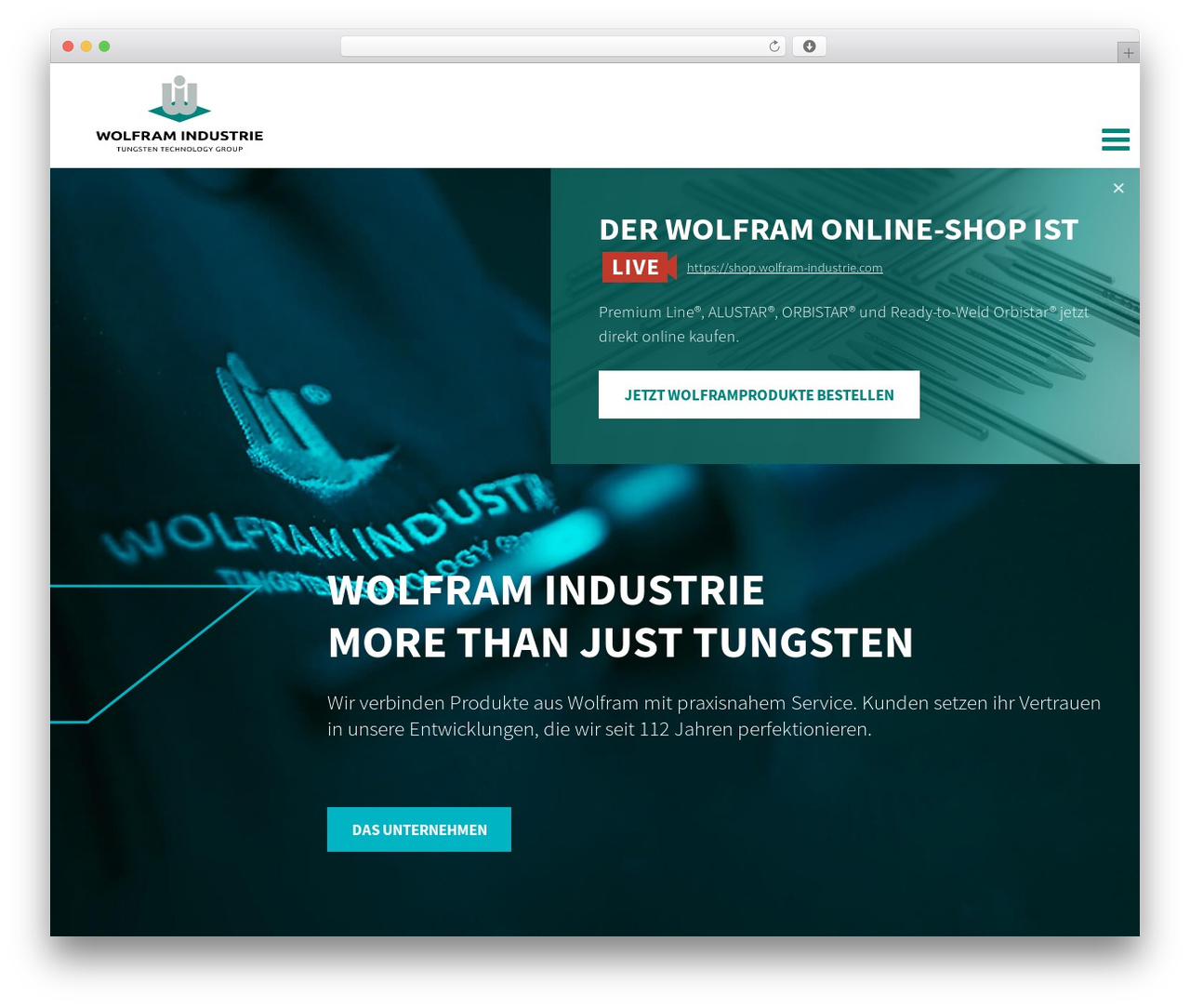 Wolfram WordPress theme - wolfram-industrie.de Wolfram WordPress theme - wolfram-industrie.de