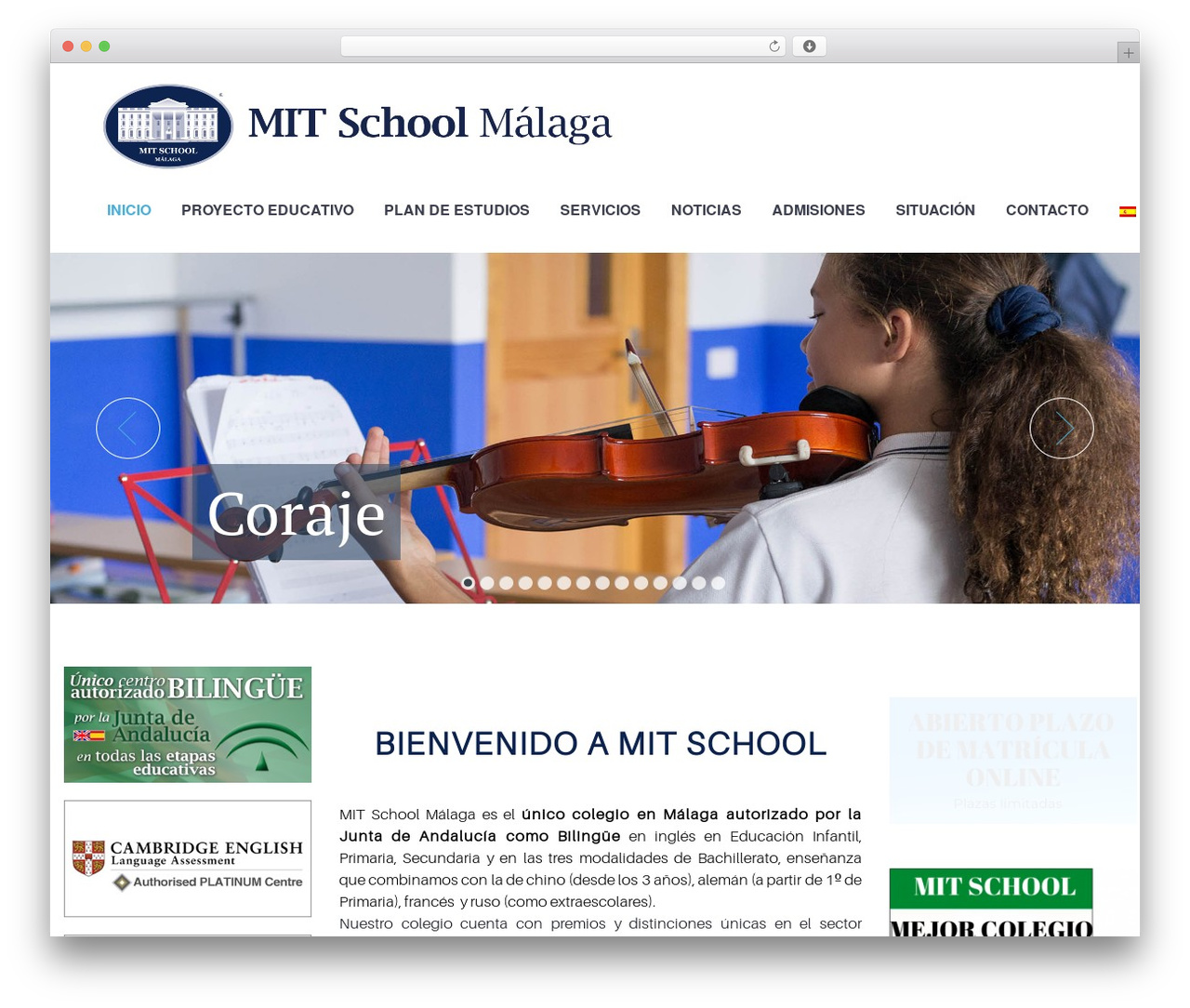 Codeus WP theme - colegiomit.com Codeus WP theme - colegiomit.com