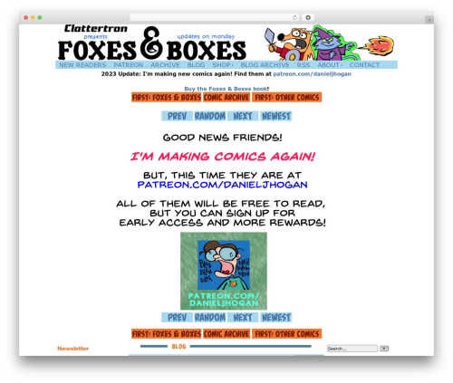 Comic Easel (comic-easel) free WordPress plugin - clattertron.com Comic Easel (comic-easel) free WordPress plugin - clattertron.com