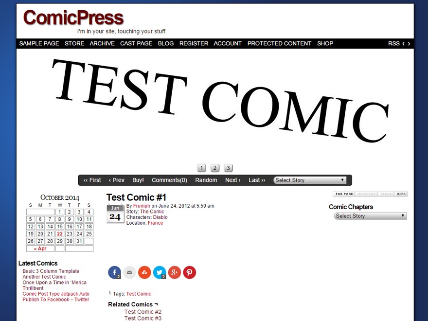 Comics Break Comic Theme WordPress theme Comics Break Comic Theme WordPress theme