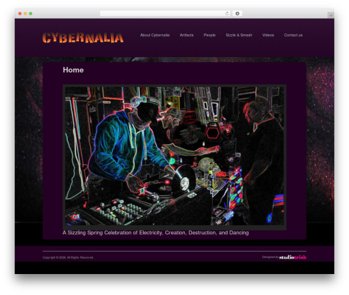 Elastik WordPress theme - cybernalia.info