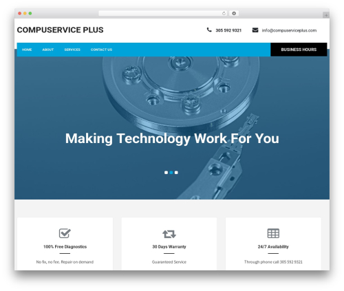 Fixit Pro WordPress theme - compuserviceplus.com