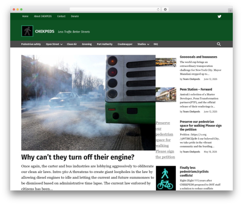Newspack Scott WordPress theme - chekpeds.com