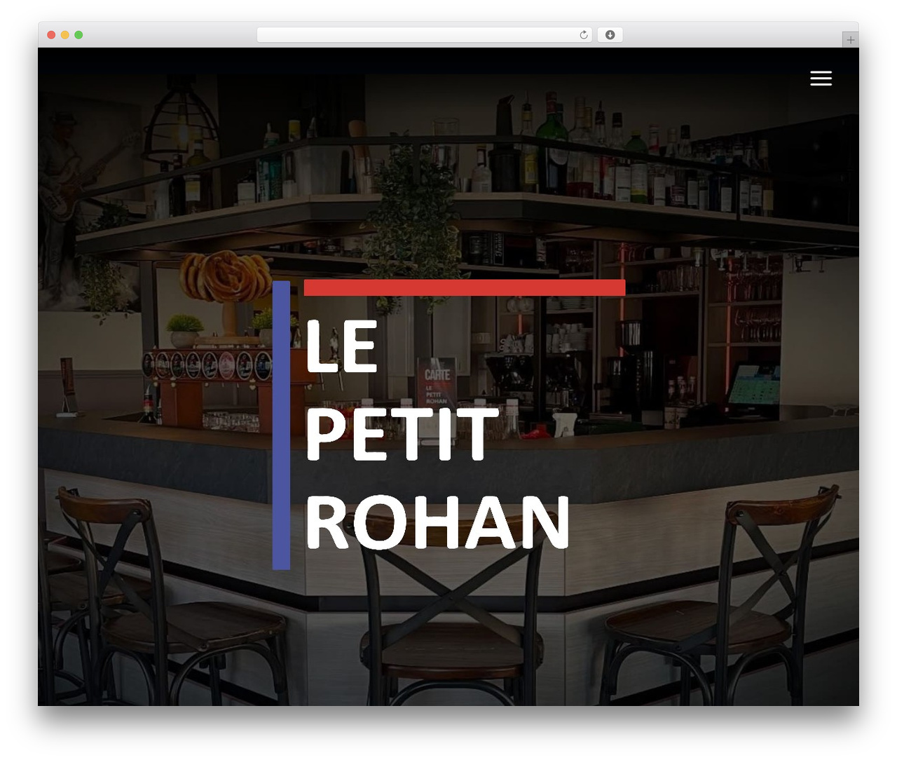 Offbeat WordPress page theme - lepetitrohan.com