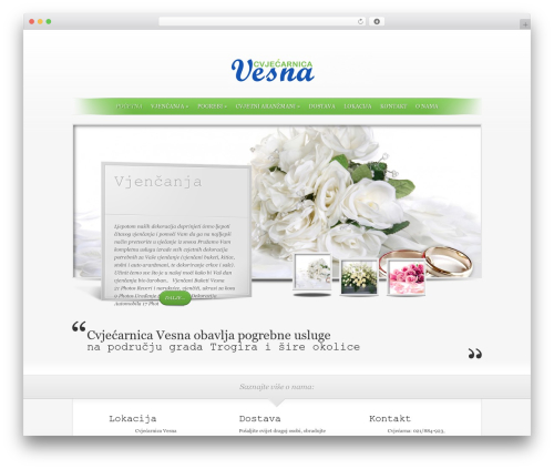 SimplePress WordPress theme - cvjecarnicavesna.com