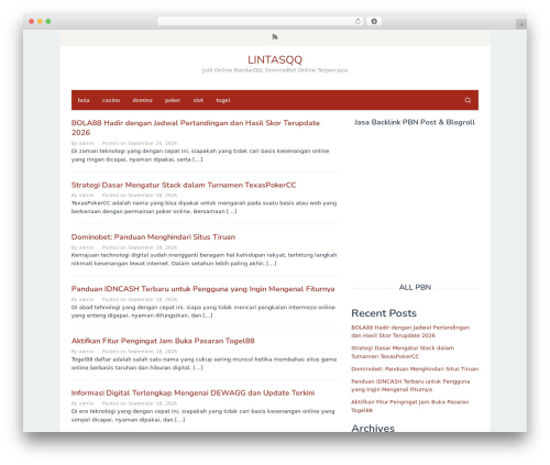 Superfast premium WordPress theme - haroldsclub.net