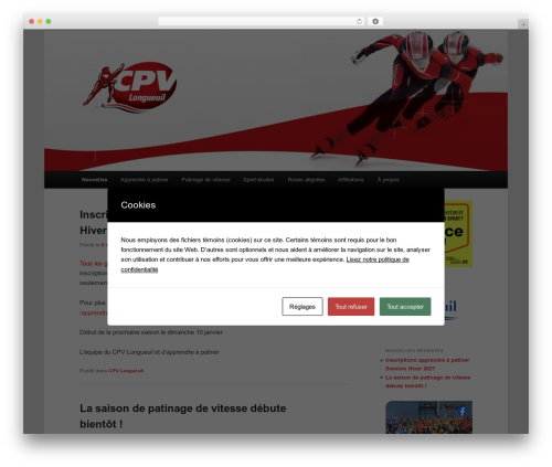Theme WordPress CPV - cpvlongueuil.com