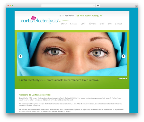Theme WordPress WordPress Theme Number - curtiselectrolysis.com