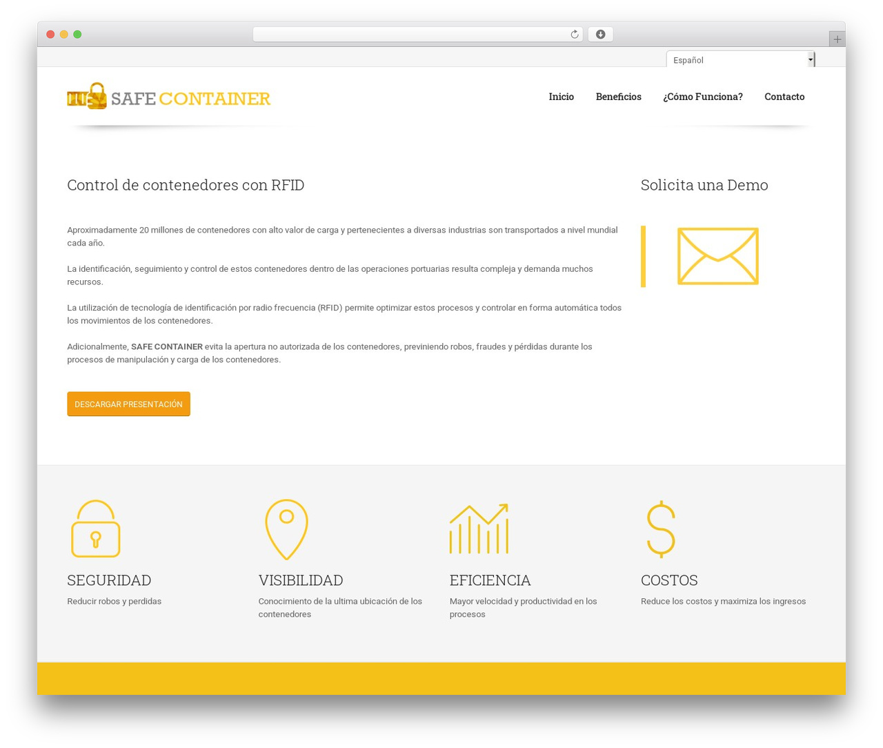 WebFlow WordPress theme - controldecontenedores.com WebFlow WordPress theme - controldecontenedores.com