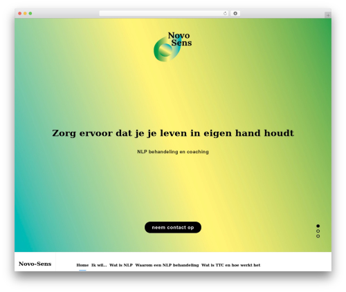 WordPress theme willow - novo-sens.nl