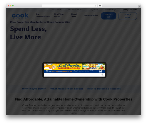accelmwp WordPress theme - cookpropertiesny.com
