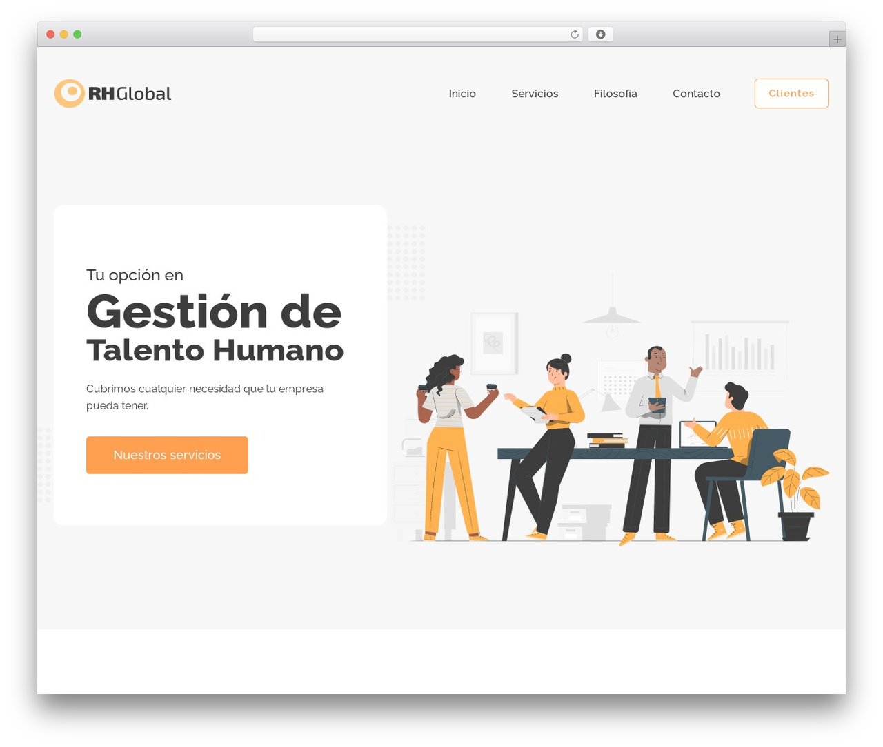 Hello Elementor WordPress theme - rhglobal.com.mx