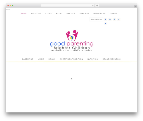 Market Theme best WordPress theme - goodparentingbrighterchildren.com