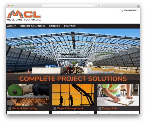Micol WordPress theme - micol.ltd