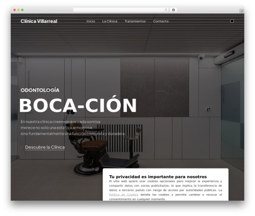 most WordPress theme - clinicadentalvillarreal.com