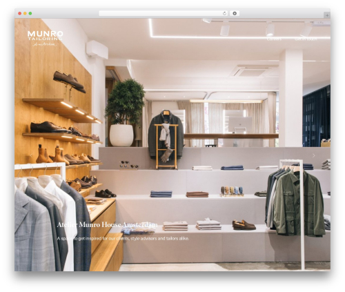 Munro Tailoring WordPress theme - munro-tailoring.com