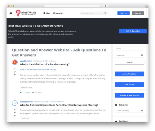 Theme WordPress Discy - www.whatiswhatis.com