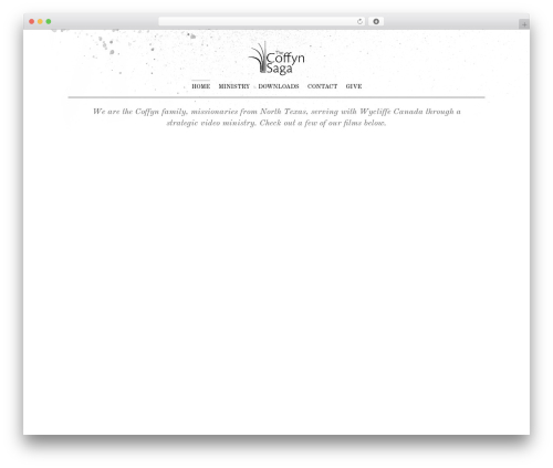Themify Simfo WordPress theme - coffynsaga.com