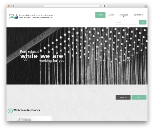 WordPress theme cherry - comfima.com