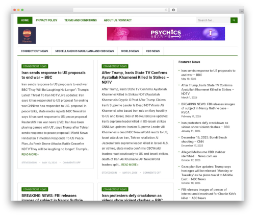 YT Evolution newspaper WordPress theme - thcinct.com